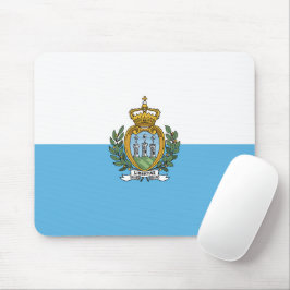 Flagge San Marino Mousepad