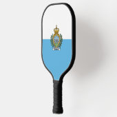 Flagge San Marino Pickleball Schläger (Links)