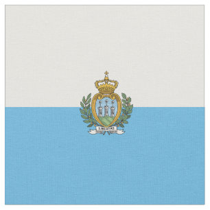 Flagge San Marino Stoff