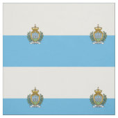 Flagge San Marino Stoff (Muster)
