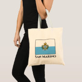 Flagge San Marino Tragetasche (Vorderseite (Produkt))