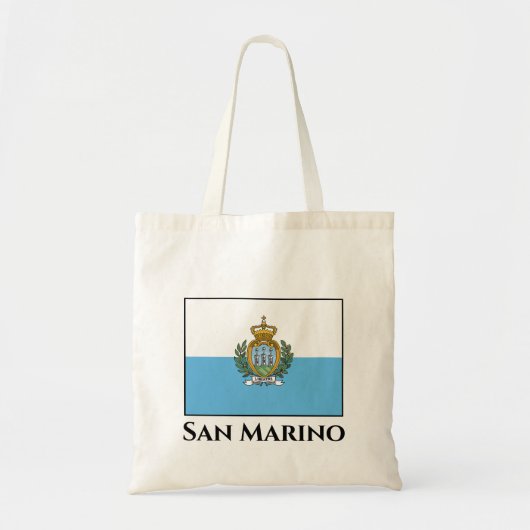 Flagge San Marino Tragetasche (Vorne)
