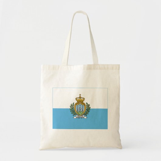 Flagge San Marino Tragetasche (Vorne)