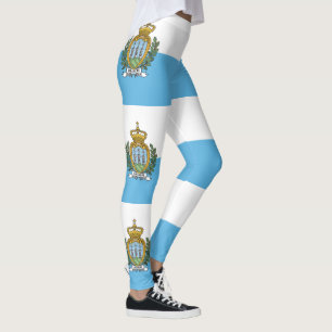 Flagge San Marinos Leggings