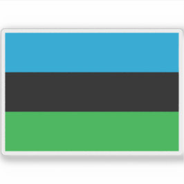 Flagge Sansibars (Januar-April 1964), Afrika Aufkleber