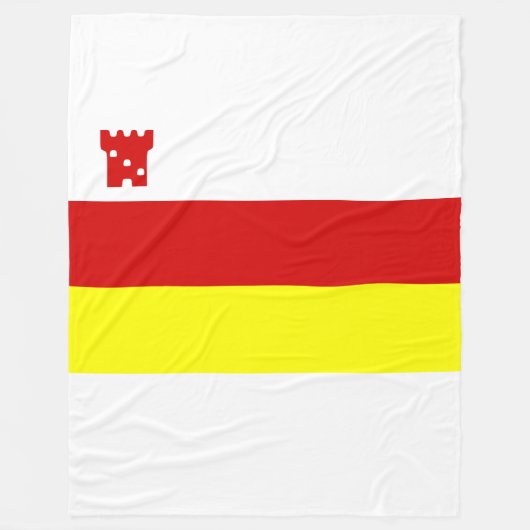 Flagge Santa Barbara, Kalifornien, Fleece Blanket (Vorderseite)