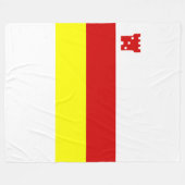 Flagge Santa Barbara, Kalifornien, Fleece Blanket (Vorderseite (Horizontal))