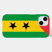 Flagge São Tomé und Príncipe Case-Mate iPhone Hülle (Rückseite (Horizontal))