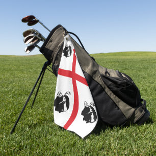 Flagge Sardiniens (Italien) Golfhandtuch