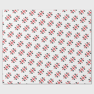 Flagge Sardiniens (italienische Region) Geschenkpapier