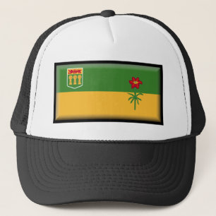 Flagge Saskatchewans (Kanada) Truckerkappe