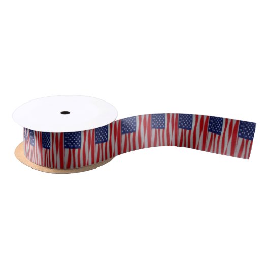 Flagge-Satin-Band Satinband (Spule)