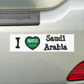 Flagge Saudi-Arabiens Autoaufkleber (Auf Auto)