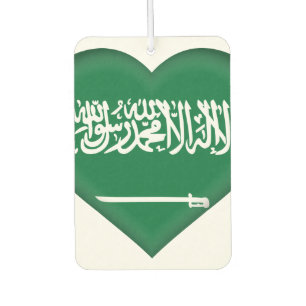Flagge Saudi-Arabiens Autolufterfrischer