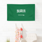 Flagge Saudi-Arabiens Banner (Insitu)