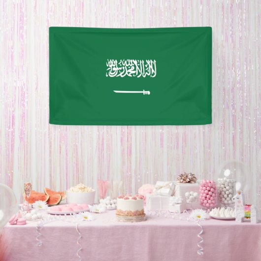 Flagge Saudi-Arabiens Banner (Party)