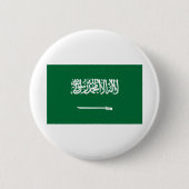 Flagge Saudi-Arabiens Button (Vorderseite)