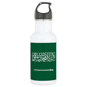 Flagge Saudi-Arabiens Edelstahlflasche