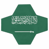 Flagge Saudi-Arabiens Fußball (Flach)
