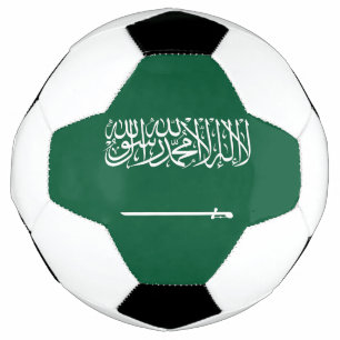 Flagge Saudi-Arabiens Fußball