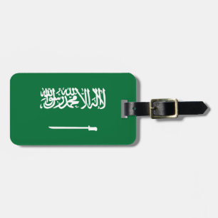 Flagge Saudi-Arabiens Gepäckanhänger