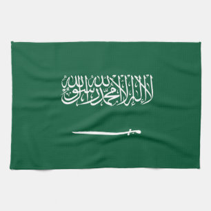 Flagge Saudi-Arabiens Geschirrtuch
