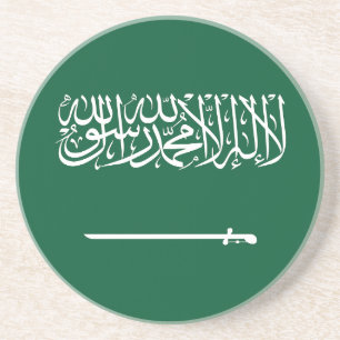 Flagge Saudi-Arabiens Getränkeuntersetzer