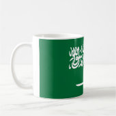 Flagge Saudi-Arabiens Kaffeetasse (Links)
