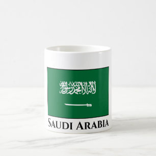 Flagge Saudi-Arabiens Kaffeetasse