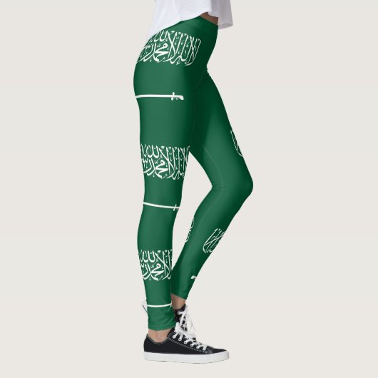Flagge Saudi-Arabiens Leggings (Rechts)