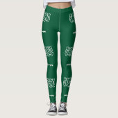 Flagge Saudi-Arabiens Leggings (Vorderseite)
