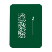 Flagge Saudi-Arabiens Magnet (Vertikal)