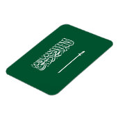 Flagge Saudi-Arabiens Magnet (Linke Seite)