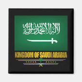 Flagge Saudi-Arabiens Magnet (Vorne)