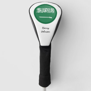 Flagge Saudi-Arabiens & Mit Monogramm Golfplätze Golf Headcover