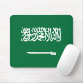 Flagge Saudi-Arabiens Mousepad (Mit Mouse)