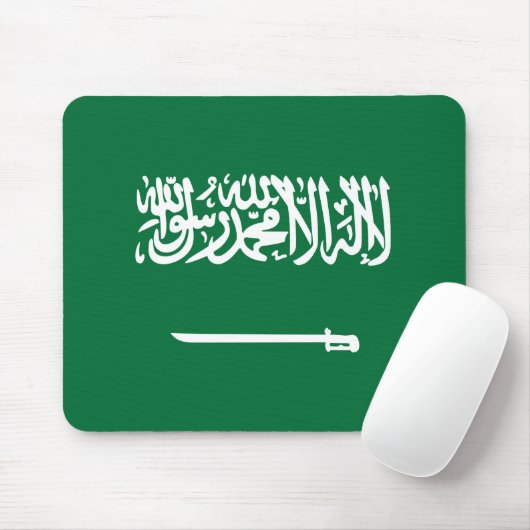Flagge Saudi-Arabiens Mousepad (Mit Mouse)