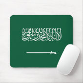 Flagge Saudi-Arabiens Mousepad (Mit Mouse)