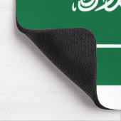 Flagge Saudi-Arabiens Mousepad (Ecke)