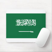 Flagge Saudi-Arabiens Mousepad (Mit Mouse)