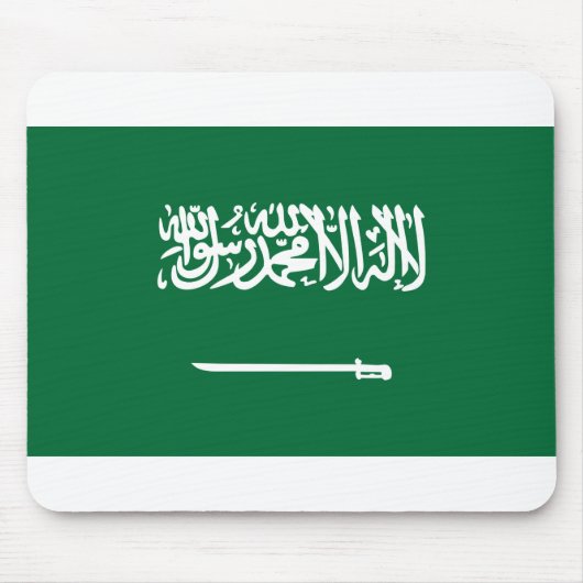 Flagge Saudi-Arabiens Mousepad (Vorne)