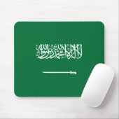 Flagge Saudi-Arabiens Mousepad (Mit Mouse)