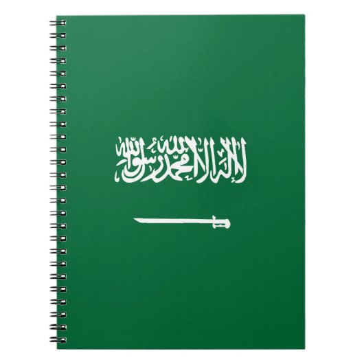 Flagge Saudi-Arabiens Notizblock (Vorderseite)