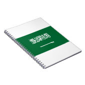 Flagge Saudi-Arabiens Notizblock (Rechte Seite)