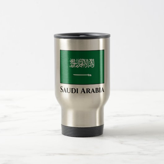 Flagge Saudi-Arabiens Reisebecher (Mittel)