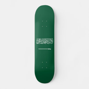 Flagge Saudi-Arabiens Skateboard