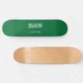 Flagge Saudi-Arabiens Skateboard (Horizontal)
