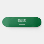 Flagge Saudi-Arabiens Skateboard (Horizontal)
