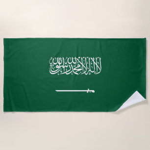 Flagge Saudi-Arabiens Strandtuch
