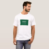 Flagge Saudi-Arabiens T-Shirt (Vorne ganz)